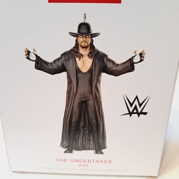 WWE Undertaker Hallmark Keepsake Christmas Ornament 2022 - Picture 4 of 8